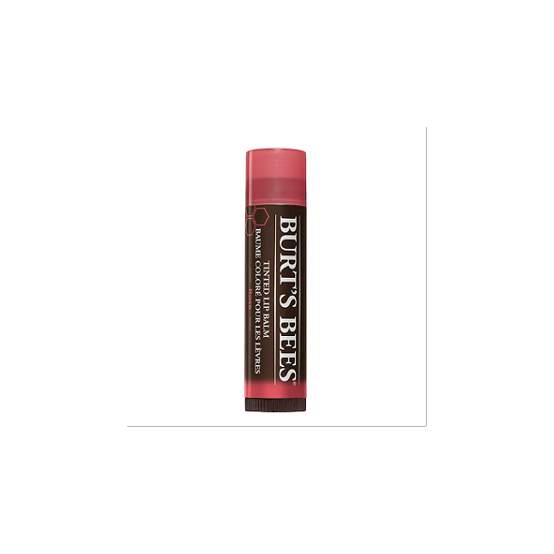 Burt's Bee Farvet Lip Balm, Rose - 4,25 g.