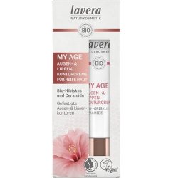 Lavera Naturkosmetik MY AGE Eye &amp; Lip contour Cream - 15 ml.