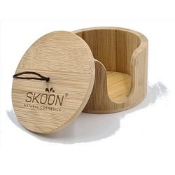 Skoon Bambuskrukke til genanvendelige bomuldsrundeller - 90g