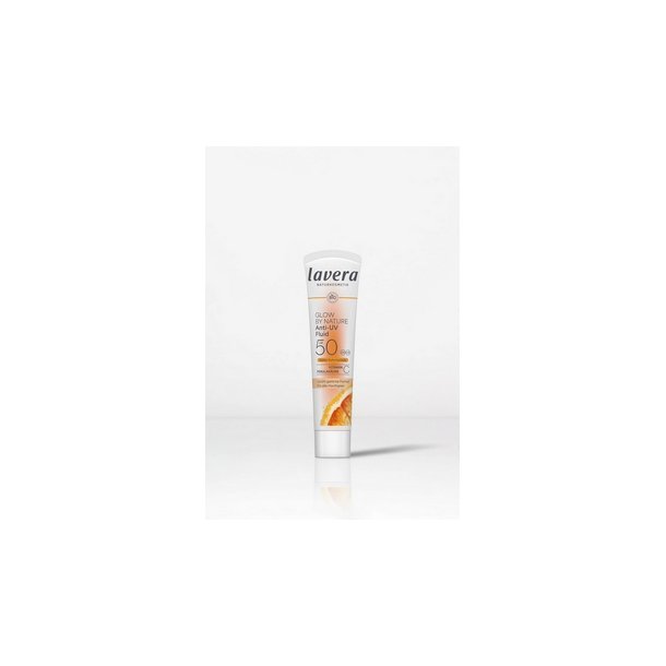 Lavera Glow By Nature Anti-UV Fluid SPF50 - 40 ml.