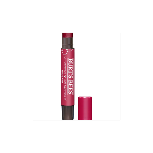Burt's Bees Lip Shimmer, Rhuarb - 2 g.