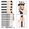 Yuwaku Penselst med 14 pensler til make-up