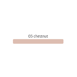 Dr. Hauschka Foundation 03 chestnut Bedst f�r 8/26