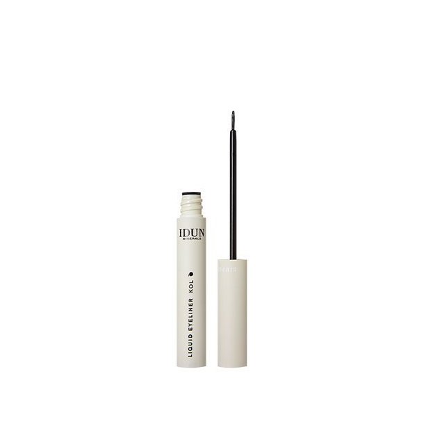 IDUN Minerals Eyeliner Liquid KOL, Black 151, Vegansk - 1 stk.