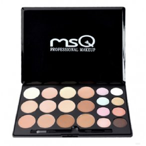 Contouring og foundation palette med 20 farver