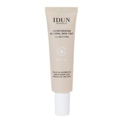 IDUN Minerals Moisturizing Mineral Skin Tint Light/Medium Neutral Lngholmen, Vegansk - 27 ml.