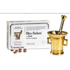 Bio-Selen+Zink - God for dit stofskifte - 360 tabletter