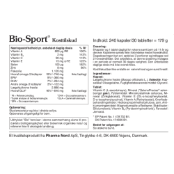 Bio-Sport - 240 kapler + 30 tabletter
