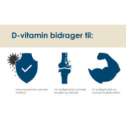 D-Pearls 20 g - Solens Vitamin - 120 kapsler