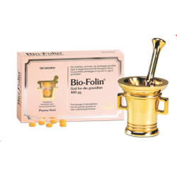 Bio-Folin 400 mcg.- God til din graviditet - 180 stk.