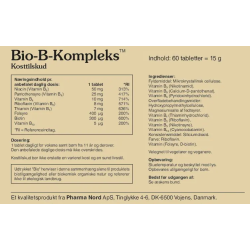 Bio-B-Kompleks - 60 stk.