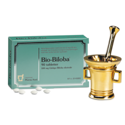 Bio-Biloba - 100 mg. Ginkgo Biloba ekstrakt - 90 stk.