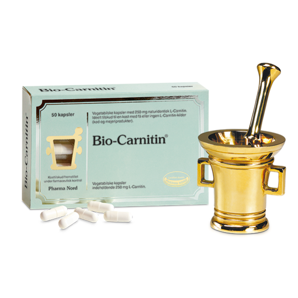 Bio-Carnitin 250 mg - 50 kapsler