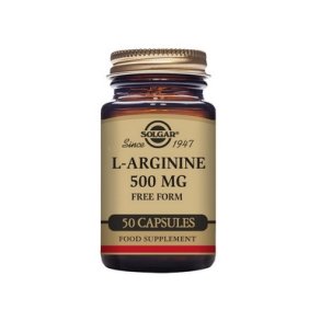 Solgar L-Arginine 500 mg - 50 vegi-kapsler
