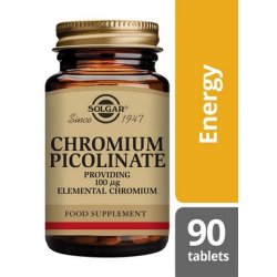 Solgar Chromium 100 ug Picolinate - 90 tabletter