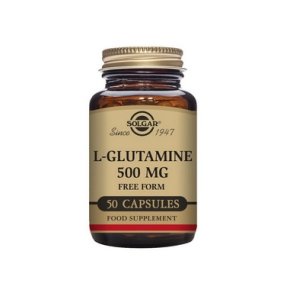 Solgar L-Glutamine 500 mg - 50 kapsler