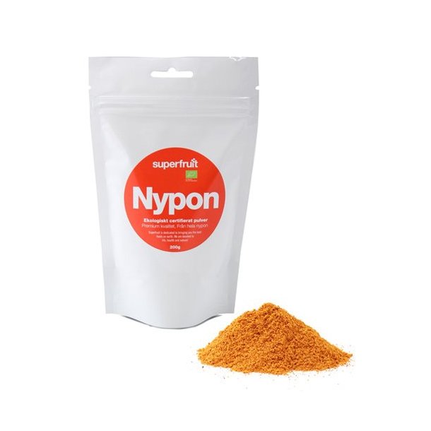 Superfruit Nypon Hybenpulver  - 200 g.