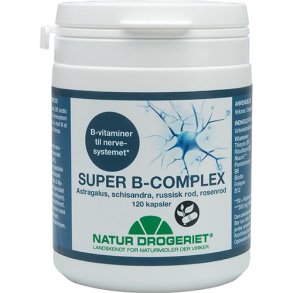 Natur-Drogeriet Super B-Complex - 120 kapsler