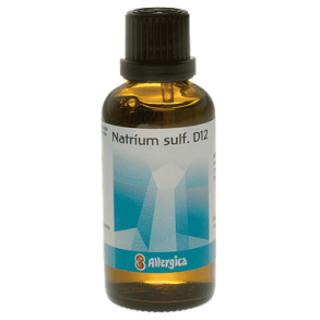 Allergica Natrium Sulf. D12 - Cellesalt 10 - 50 ml.