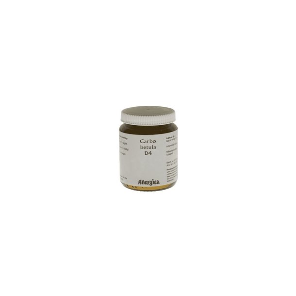 Allergica Carbo Betula D4, pulver - 50 ml.