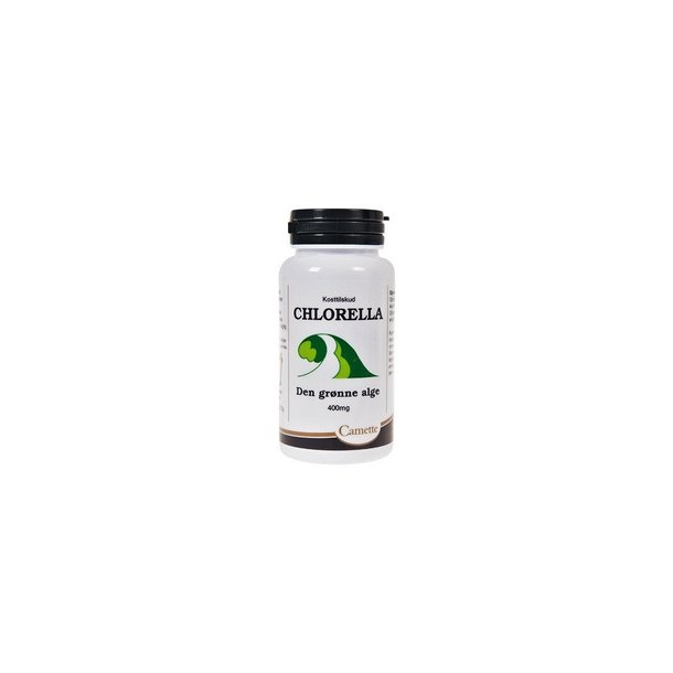 Camette Chlorella Den Gr�nne Alge 400 mg. - 180 tabletter