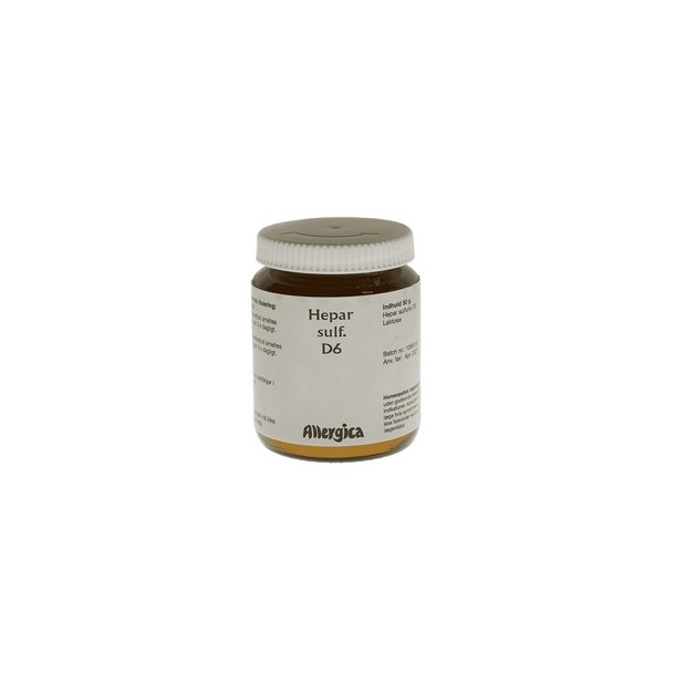 Allergica Hepar Sulfuris D6 - 50 ml. 