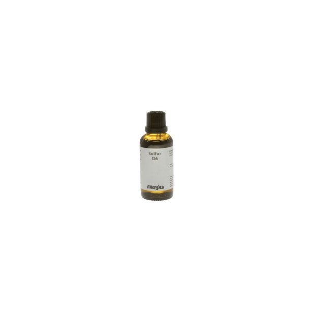 Allergica Sulfur D6 - 50 ml.