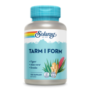Solaray Tarm i Form - 100 kapsler