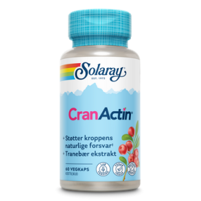 Solaray CranActin - 60 vegi kapsler