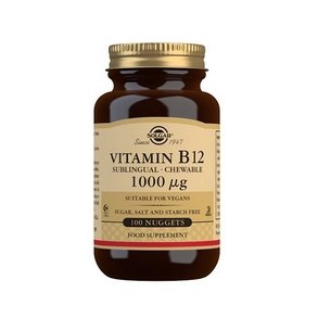 Solgar Vitamin B12 1000 ug - 100 tabletter
