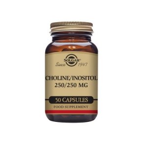 Solgar Choline/Inositol 250/250 mg - 50 kaps.