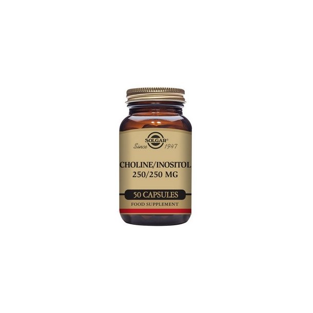 Solgar Choline/Inositol 250/250 mg - 50 kaps.