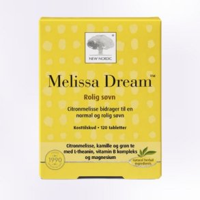 New Nordic Melissa Dream - 120 stk.