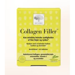 New Nordic Collagen Filler - 60 stk.