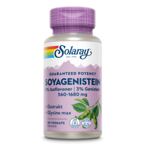 Solaray SoyaGenistein - 60 kapsler