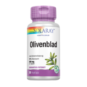 Solaray Olivenblad - 30 kapsler