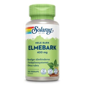 Solaray Elmebark - 100 veganske kapsler