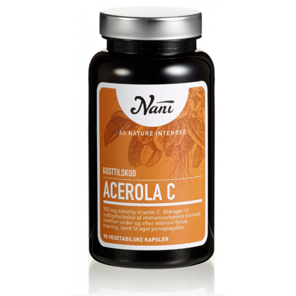 Nani Acerola C-vitamin - 90 kapsler