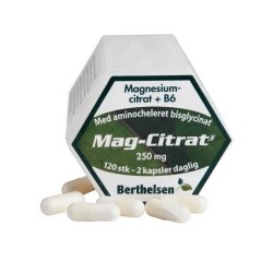 Berthelsen Mag-Citrat - 120 stk