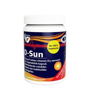 Biosym D-Sun 20 mcg - 120 kapsler