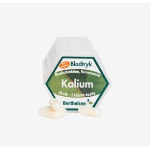 Berthelsen Kalium - 60 kapsler