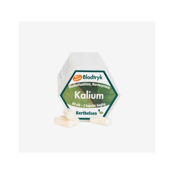 Berthelsen Kalium - 60 kapsler