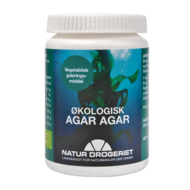 Natur-Drogeriet Agar Agar, Geleringsmiddel, kologisk - 50 g.
