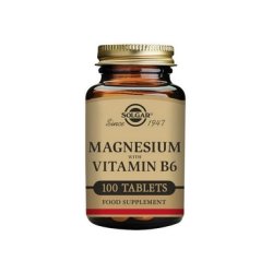 Solgar Magnesium+B6 - 100 tab