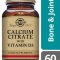 Solgar Calcium Citrate+D3 - 60 tab