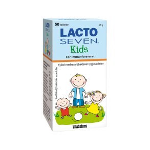 LactoSeven Kids- 50 tabletter