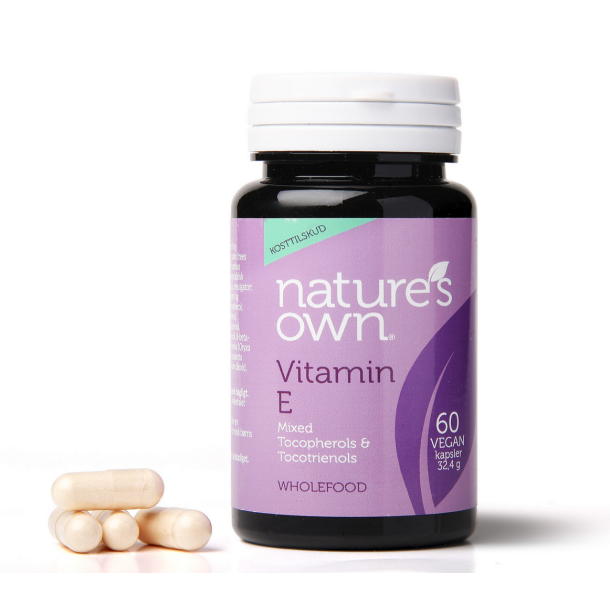 Natures Own Vitamin E Mixed Tocopherols & Tocotrieno - 60 kaps