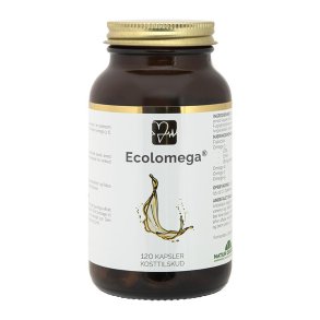 Natur-Drogeriet Ecolomega fiskeolie kapsler - 120 kaps