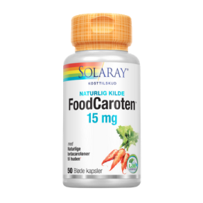 Solaray Food Caroten 15 mg - 50 kap