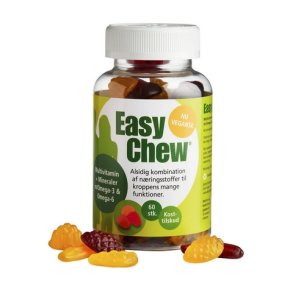 EasyChew Multivitamin + Mineraler - 60 stk.